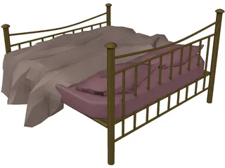 Bed 3D Model preview