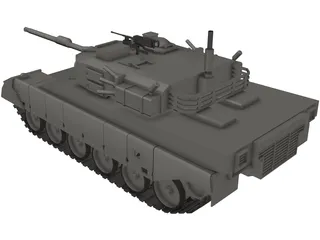 Tank 3D Model preview