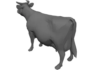 Bull Udder 3D Model preview