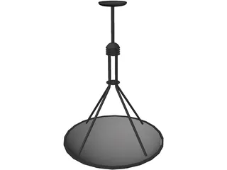 Light Modern Fixture Metropolitan 3D Model preview