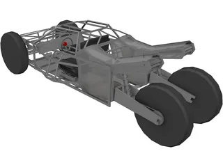 Dune Buggy 3D Model preview