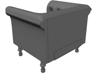 Chair China 3D Model preview