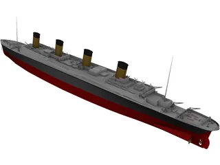 Titanic 3D Model preview
