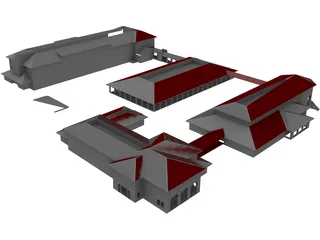 University Ciencias 3D Model preview