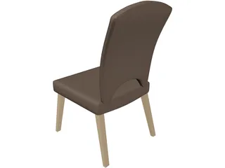 Chair Restuarant 3D Model preview