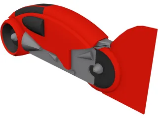 Tron Lightcycle 3D Model preview