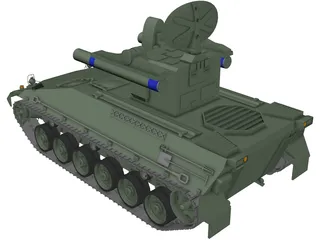 Marder Roland 3D Model preview