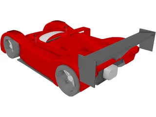 Ferrari GT 3D Model preview