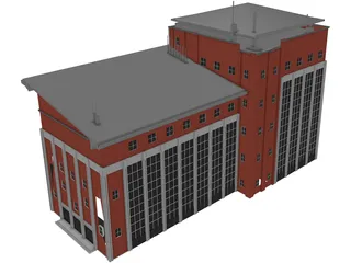 Building 3D Model preview