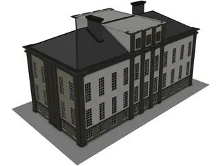 Building Old 3D Model preview