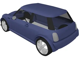 Mini Cooper [Tuned] 3D Model preview