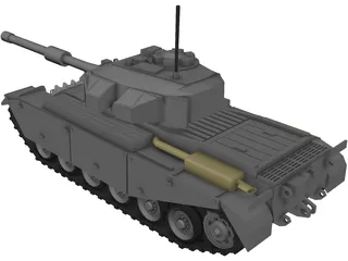 Centurion Mk5 3D Model preview