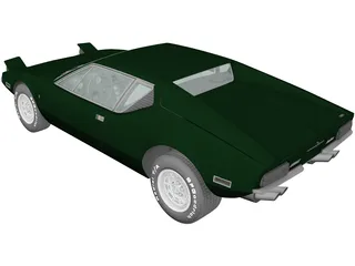De Tomaso Pantera (1971) 3D Model preview