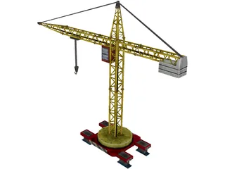 Crane 3D Model preview