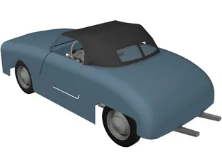 Dyna Kit Car 2CV Based 3D Model preview
