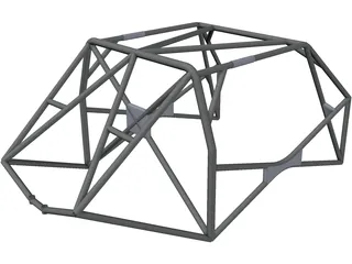 Roll Cage FIA 3D Model preview