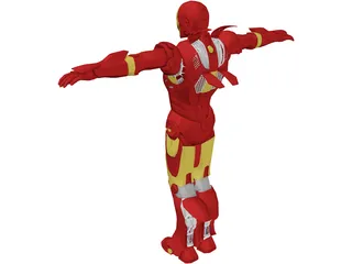 Iron Man [Rigged] 3D Model preview