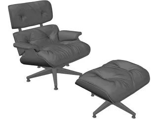 Barcelona Chair 3D Model preview
