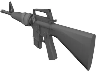 M16 3D Model preview