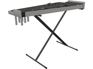 Xylophone 3D Model preview
