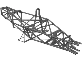 Formula Sena Frame 3D Model preview
