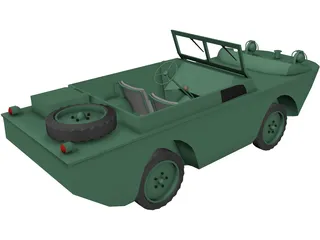 Ford GPA 3D Model preview