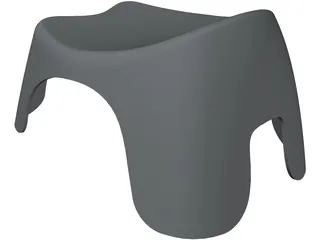 Chair Child 3D Model preview
