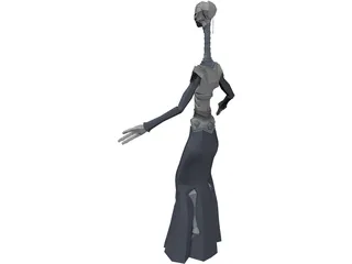 Star Wars Kaminoan 3D Model preview