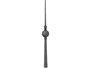 Berlin Tower 3D Model preview