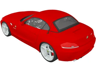 BMW Z4 (2011) 3D Model preview
