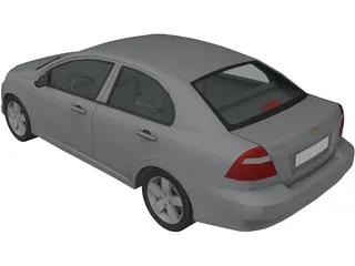 Chevrolet Aveo LT (2012) 3D Model preview