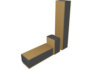 Speakers 3D Model preview