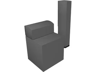 Speakers 3D Model preview
