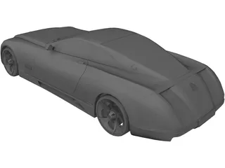 Maybach Exelero 3D Model preview