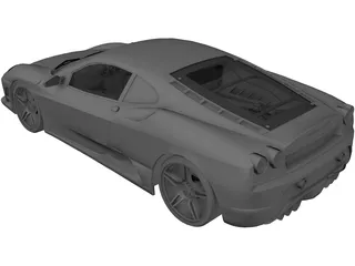 Ferrari F430 Scuderia 3D Model preview