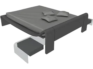 Bed 3D Model preview