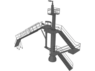 Gangway 3D Model preview