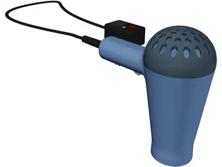 Hair Dry 3D Model preview