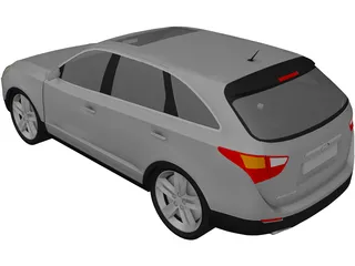 Hyundai Veracruz (2008) 3D Model preview