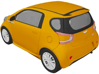 Aston Martin Cygnet (2011) 3D Model preview