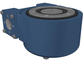 Slewing Drive 3D Model preview