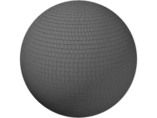 Mirror Ball 3D Model preview