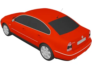Volkswagen Passat 3D Model preview