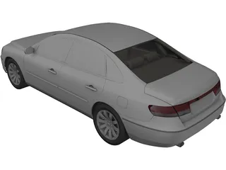 Hyundai Azera (2009) 3D Model preview