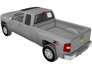 Chevrolet Silverado (2012) 3D Model preview
