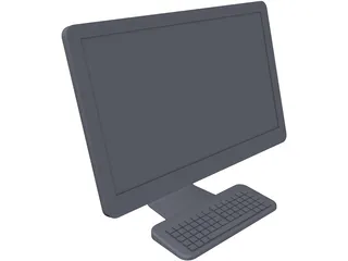 Apple iMac 3D Model preview