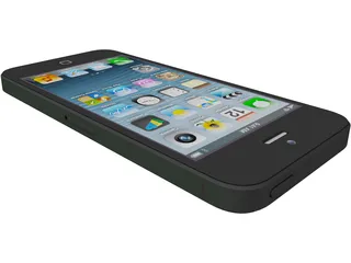 Apple iPhone 5 3D Model preview