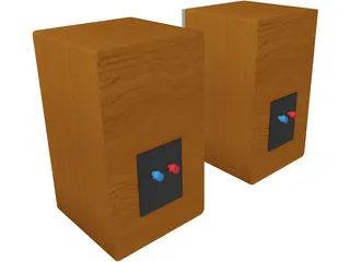 Speaker 3D Model preview