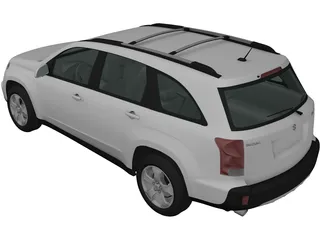 Suzuki XL7 (2009) 3D Model preview