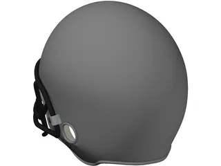 Football Helmet 3D Model preview